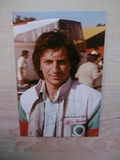 Riccardo Patrese autograph signed 10x15 cm picture