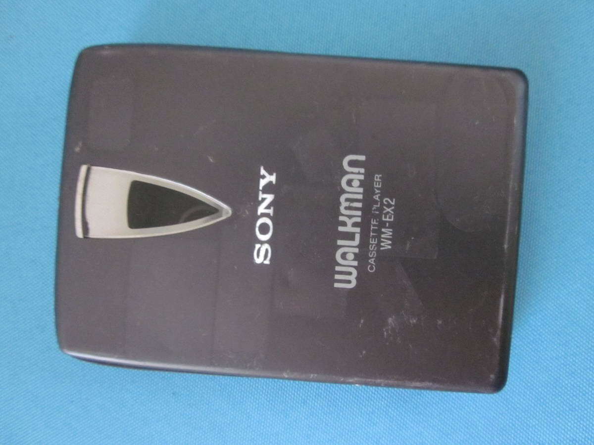 Sony WM-EX2 Walkman Portable Cassette Player Gray Metallic