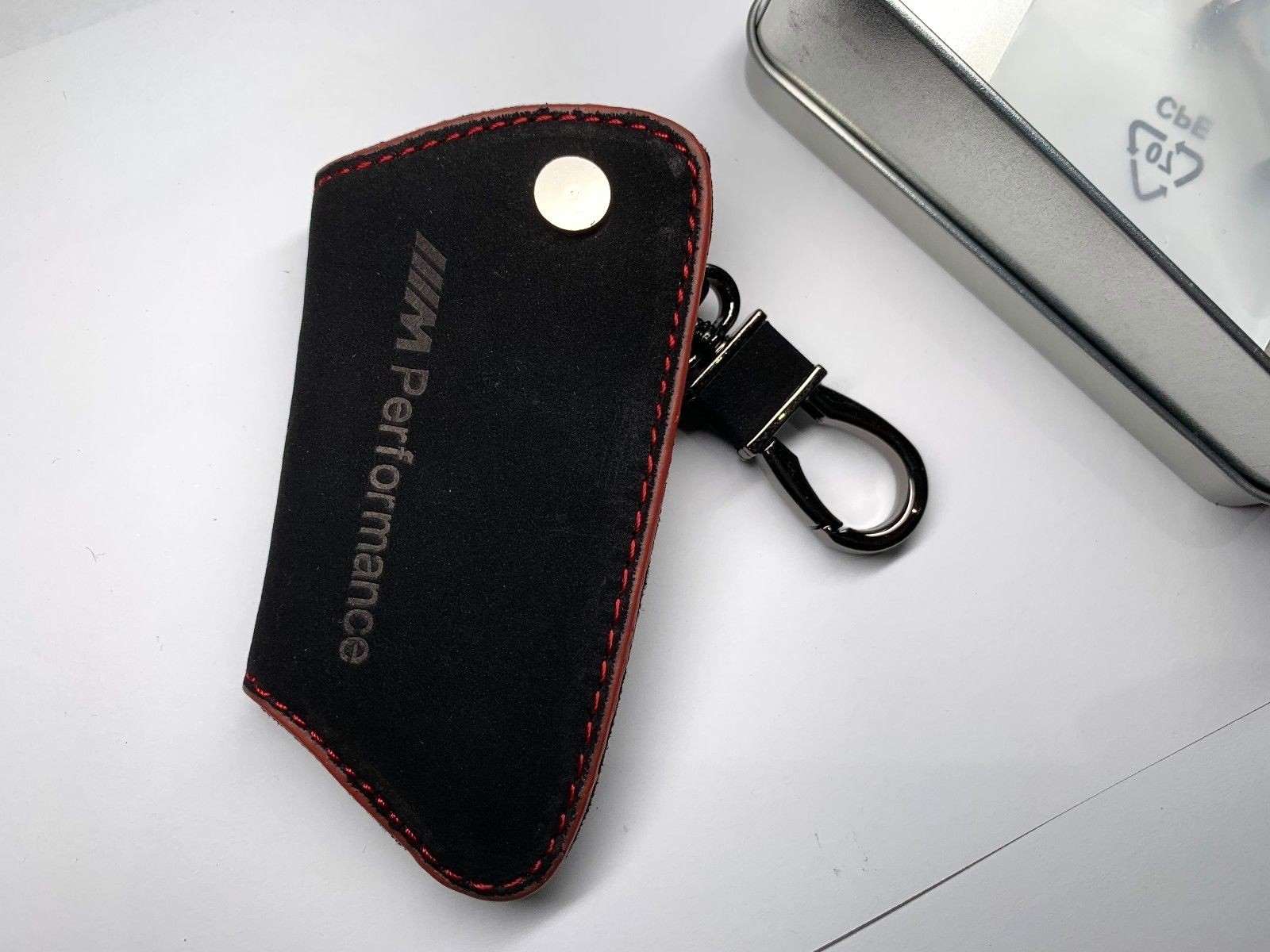 BMW M performance Leather Key Holder Cover Case For BMW X1 X3 X5 X6 M ...