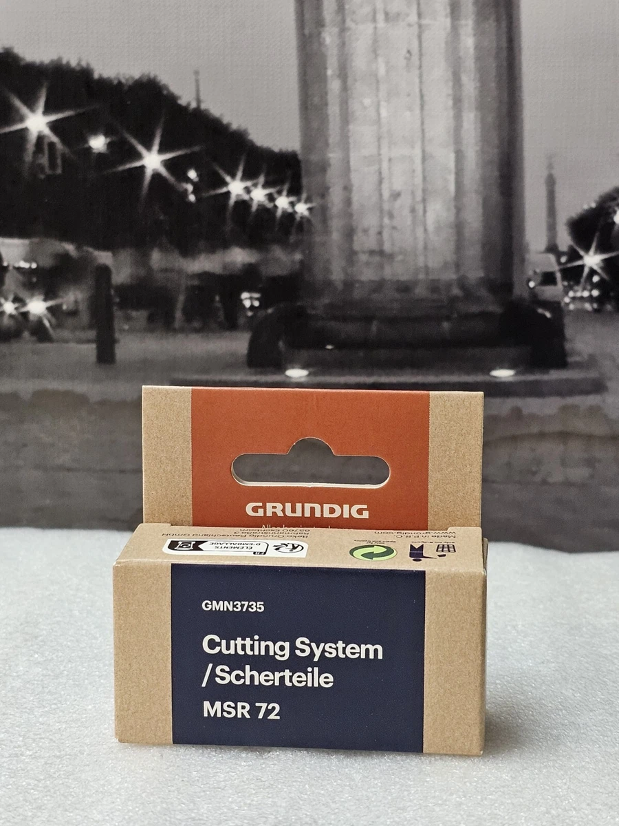 Grundig Kombipack MSR 72, Scherfolie und 2 Klingenblöcke GMN3735 