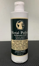 Homewood Best All Natural Multipurpose Metal Polish 8oz (237ml) SEALED! FAST!
