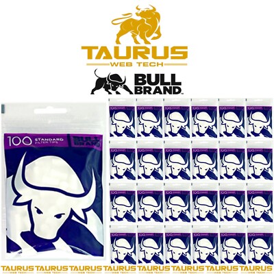 5000x BULL BRAND STANDARD Filter Tips Neu 8mm Smoking Bags UK