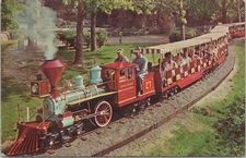 Transportation~St Louis Zoological Garden~All Aboard The Zoo Line~Vintage PC