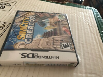 SimCity Creator (Nintendo DS, 2008) New Factory Sealed Rips Tears