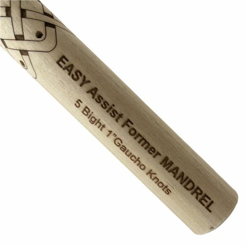 Jig Pro Shop Easy Assist Former Mandrel - Gaucho Knots from 1/2" - 3" - Picture 14 of 39