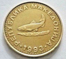 Mazedonien 2 Dinari, 1993