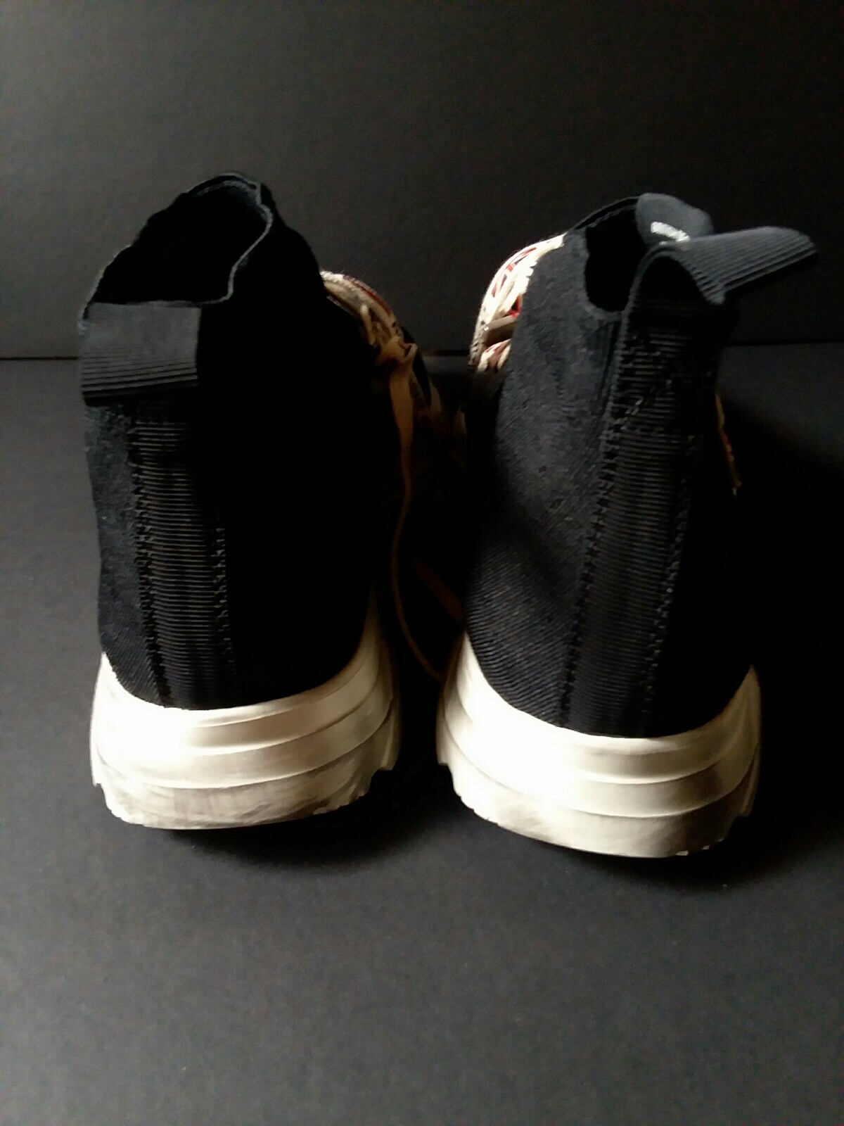 Italian Made High Fashion Sock Sneaker Distressed Trainers by Represent England image 9