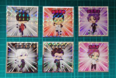 7ORDER - Takk-Hi様  専用ページ Blue Rock Blue Rockman Stickers Complete 18 Set Japanese