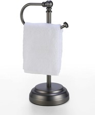 Heavy Weight Classic Decorative Metal Fingertip Towel Holder Stand for Bathroom,