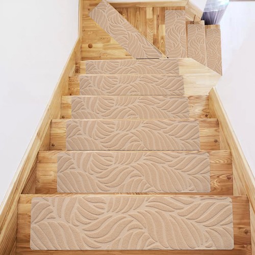 76x20cm Stair Carpet Treads Non-Slip Step Stair Protector MACHINE WASHABLE Mats - Picture 27 of 27