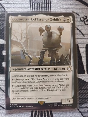 MTG/ Codsworth, beflissener Gehilfe PIP 14/ Fallout/ NM/DE
