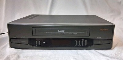 Sanyo VWM-330 VCR VHS TESTED No Remote