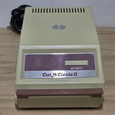 Cut A Circle II - 2.25" & 2.75" Vintage Cutting Device Badge A Minit Model 2800