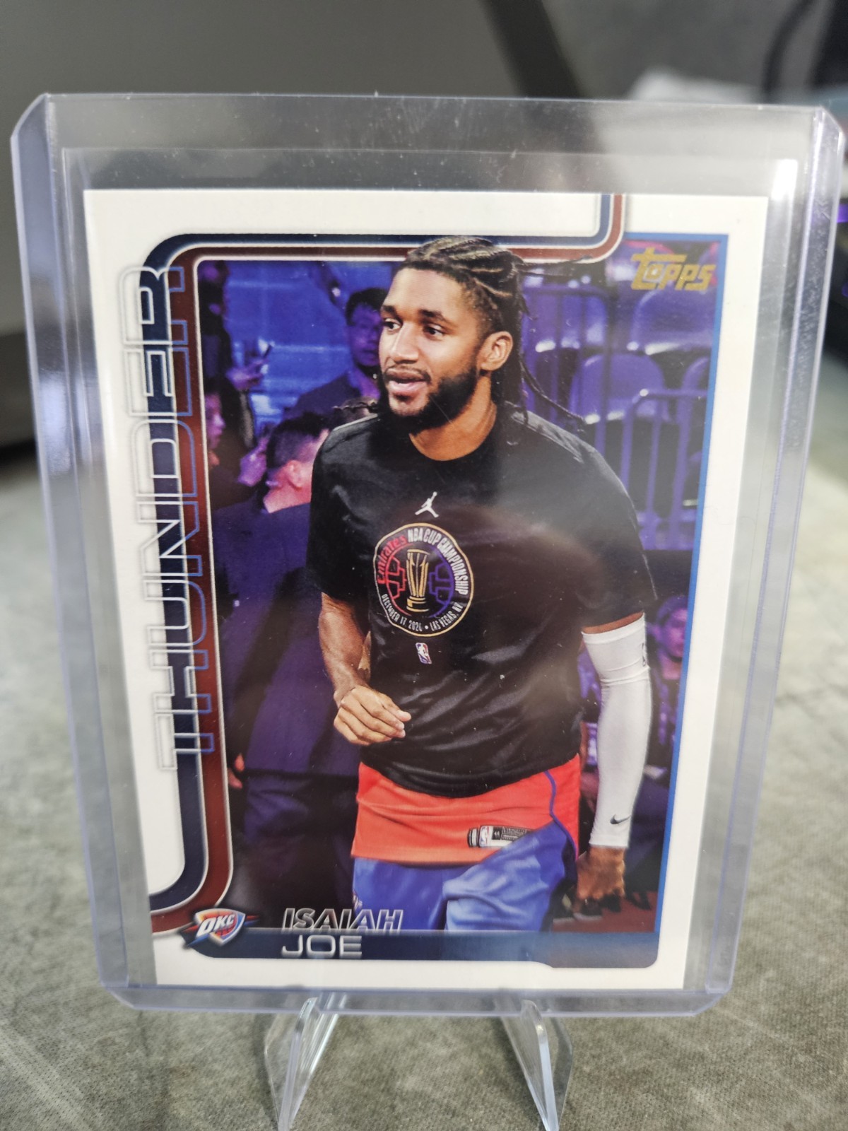 2025-26 Topps Basketball Isaiah Joe Golden Mirror SSP #121