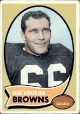 1970 TOPPS GENE HICKERSON 233 GOOD FOOTBALL CLEVELAND BROWNS