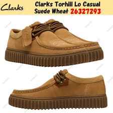 Clarks Torhill Lo Casual Suede Wheat 26327293