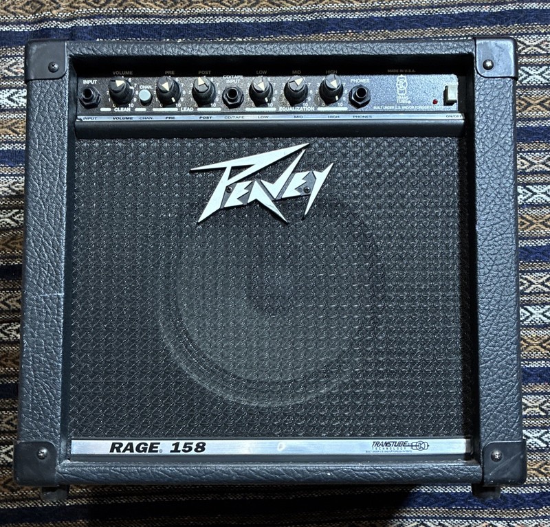 Peavey Rage 158 Transtube Series Electric Guitar Combo Amplifier Parts/Repair