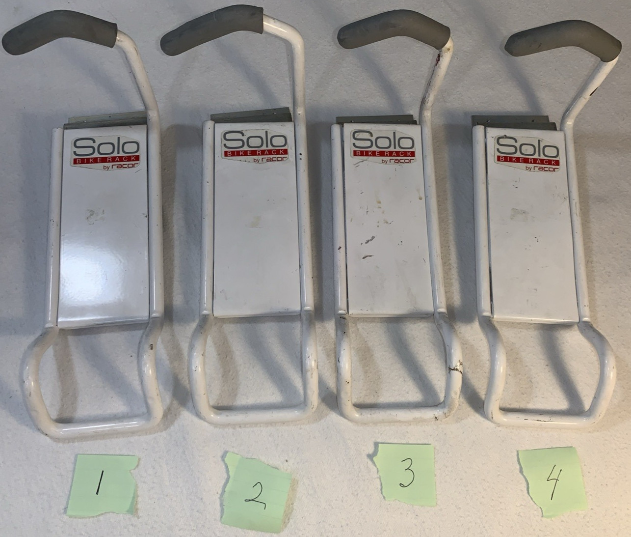 SOLO Bike Rack By Racor Wall Mount Single Vertical Wall Mount Storage Vtg 1 PC