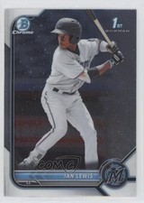 2022 Bowman Chrome Prospects Ian Lewis #BCP-96 0b3