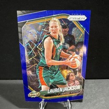 Panini 2025 Prizm WNBA Lauren Jackson Blue Velocity Prizm #91 Seattle Storm