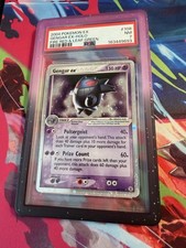 Insane Triple Fart Swirl Gengar ex 108/112 EX FireRed & LeafGreen Holo PSA 7 Eng on eBay