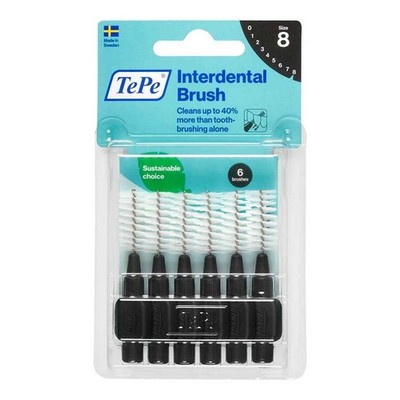 Tepe Interdentalbürste 1,5mm schwarz · 6 St · PZN 07641446