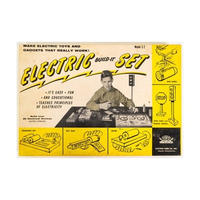 Electric Game Company Board Game Electric Build-It Set - Model E-2 VG+