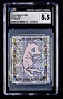 Pokémon 1998 Topps Merlin Series 1 S23 Holo Prism Mew CGC 8.5 MINT+