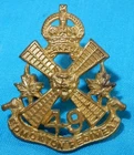 WW1 49th EDMONTON REGIMENT CANADIAN COLLAR BADGE CANADA MILITARY WORLD WAR I