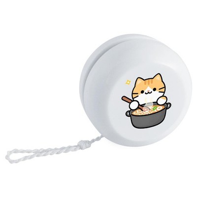 'Cat Cooking Ramen' Retro Style Yo-Yo (YY00054295)