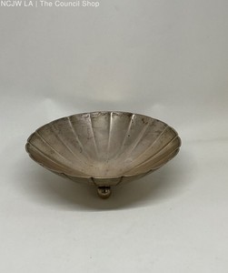 Tiffany & Co 22673 Sterling Silver Footed Bowl Scalloped design
