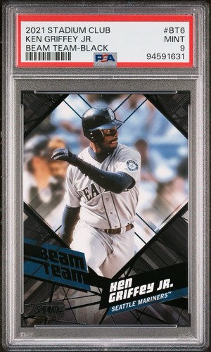 Ken Griffey Jr /99 Beam Team Black 2021 Topps Stadium Club MINT PSA 9 POP 4