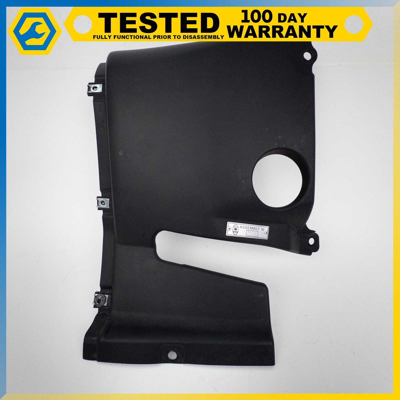 08-19 MASERATI GRANTURISMO LEFT DRIVER SIDE ENGINE MOTOR COVER TRIM PANEL OEM