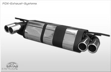  Duplex Sportauspuff Lotus Elise 2x63mm rund