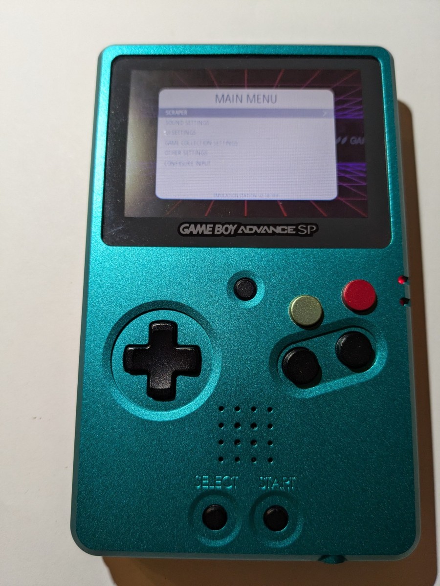 Nintendo Gameboy Advance SP GBA Raspberry Pi Zero Console Boxy