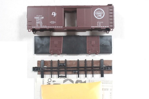HO Athearn Bev-Bel Atlantic Coast Line 40 ft Sngl Dr Box Car #52275 Kit Unasmbld | Zustand: New