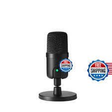 Amazon Basics USB Condenser Microphone for Streaming Recording Podcasting