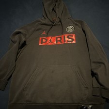 Jordan PSG Paris Logo Black/Red Graphic Print...
