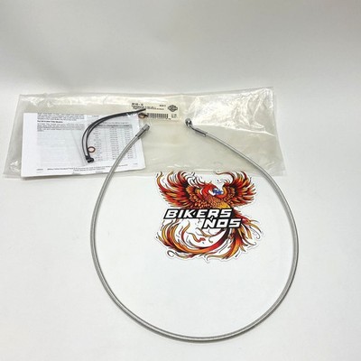 NOS Genuine Harley Diamondback Upper Brake Line 44  35 Degree Banjo 38149-10