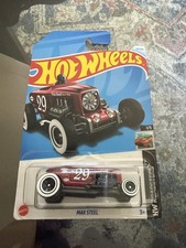 Hot Wheels Max Steel Red 19/250 2024 HW Roadsters 1/5 Scale HTC12