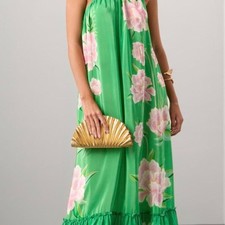 Farm-rio Women's Green Dress