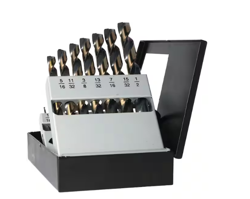 Cle-Line Schwarz und Gold Hochgeschwindigkeitsbohrer-Set (15 Stück) - Bild 5 von 7