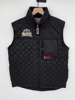 Marker Quilted Vest Mens XS Black Full Zip Deer Valley Freestyle International