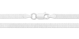 Bracelet de cheville argent fin 925 véritable maille jaseron marine