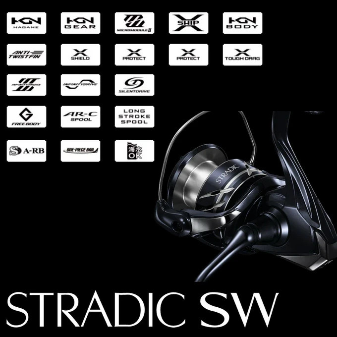 Shimano 24 STRADIC SW 5000XG Spinning Reel Saltwater NEW from