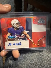 2025 Leaf Metal State Pride Maverick McIvor red  Lava Refractor Auto /5