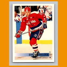 Dmitri Khristich #534 1994-95 Topps Premier Washington Capitals Hockey Card NHL