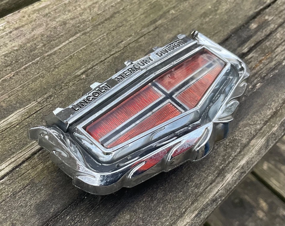 Mercury Monterey 1973 panel de cabecera emblema moldura = #D3MB-8B343AA Foto 4 de 4