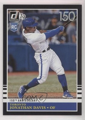 2019 Panini Donruss Retro 1985 150th Anniversary 28/150 Jonathan Davis #221 eq1
