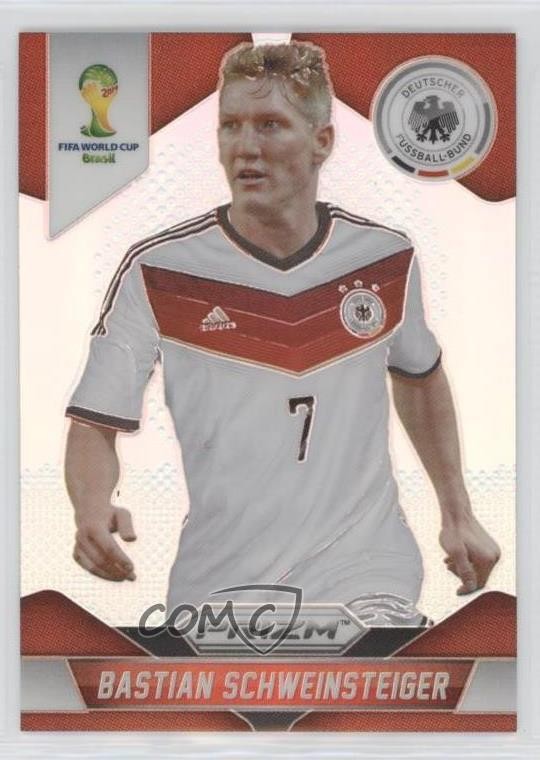 2014 Panini Prizm World Cup Silver Prizm Bastian Schweinsteiger #90 0j4n
